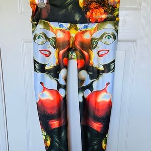 Harley Quinn workout leggings (Small)